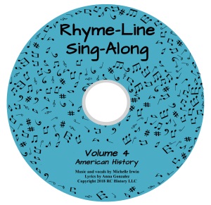 American History Rhyme-Line Sing-Along CD