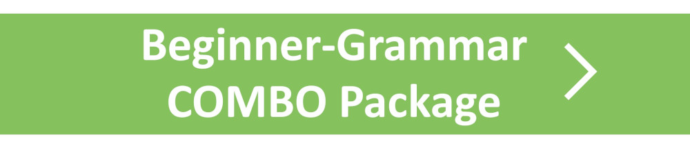 Beginner-Grammar Combo Pack - Year 2